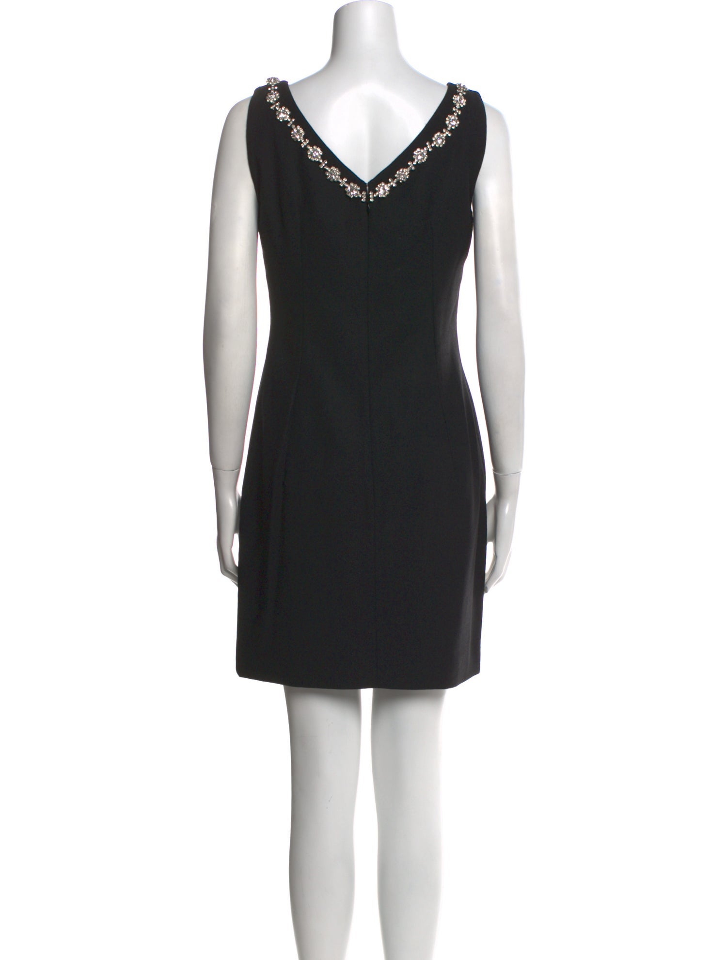 Dolce & Gabbana Virgin Wool Mini Dress