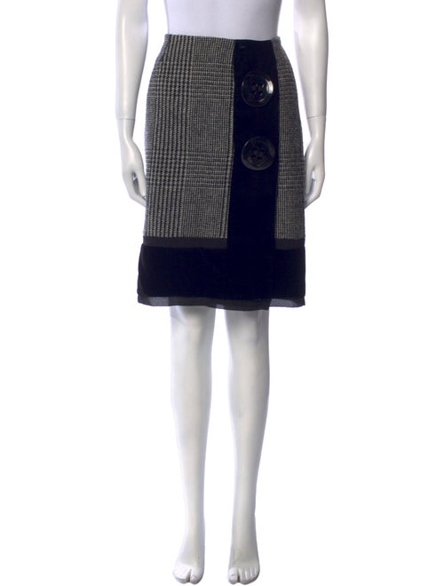 Dolce & Gabbana Wool Knee-Length Skirt