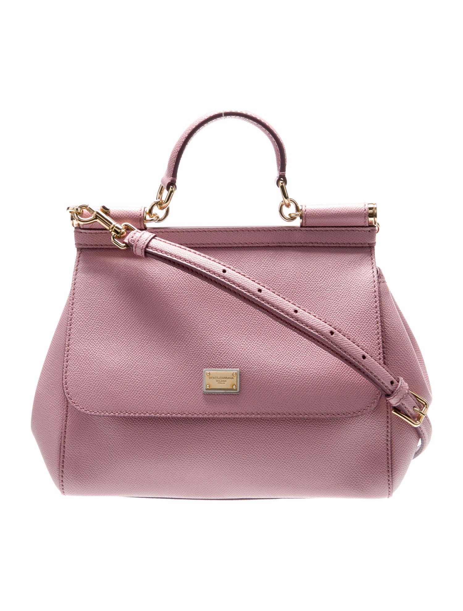 Dolce & Gabbana Leather Sicily Medium