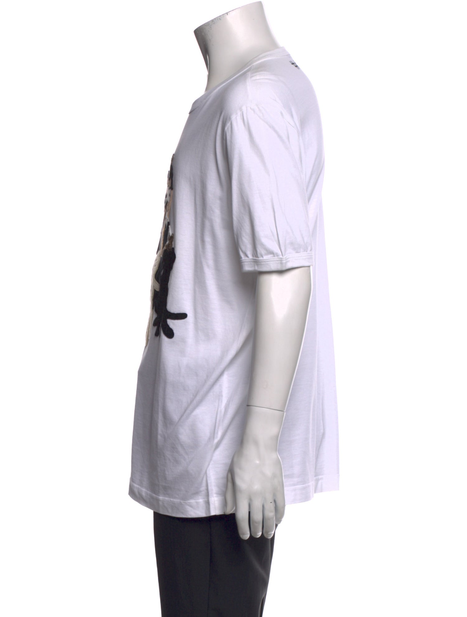 Dolce & Gabbana Graphic Print Crew Neck T-Shirt