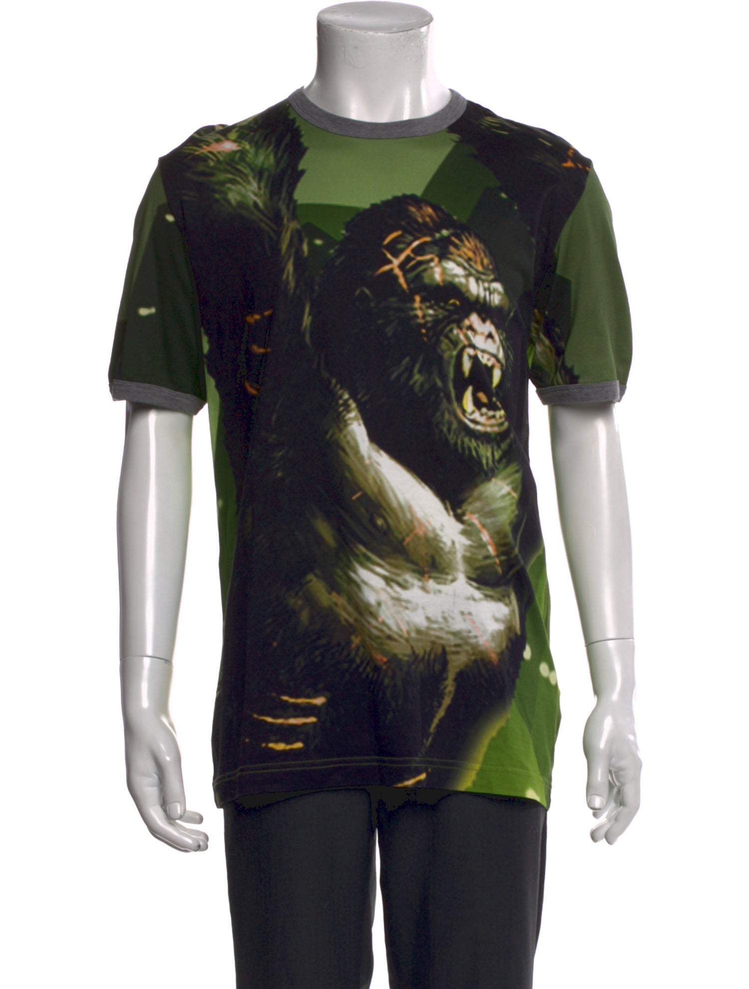 Dolce & Gabbana Printed Crew Neck T-Shirt