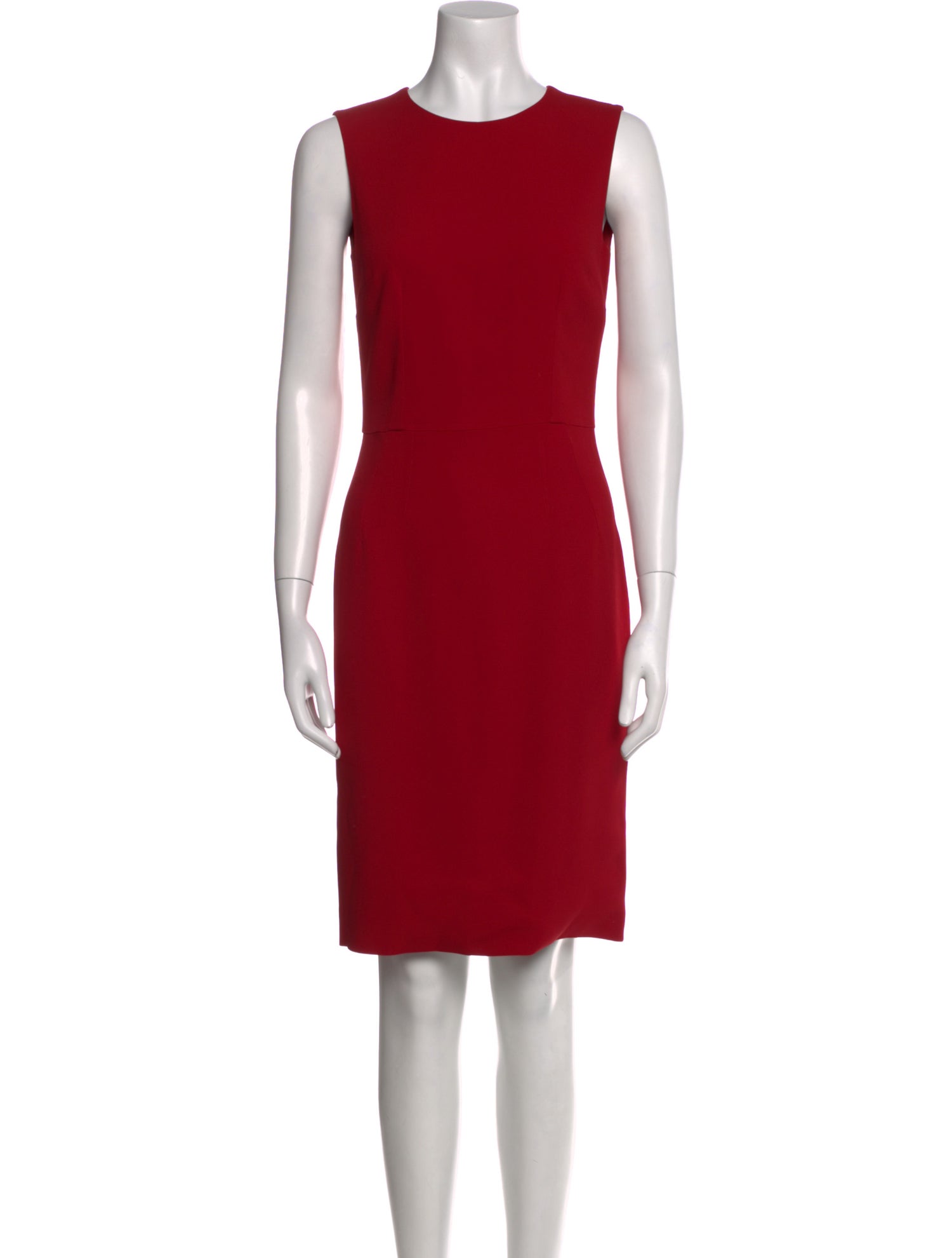 Dolce & Gabbana Crew Neck Knee-Length Dress