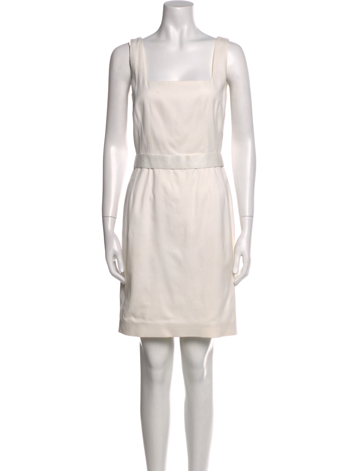 Dolce & Gabbana Square Neckline Mini Dress