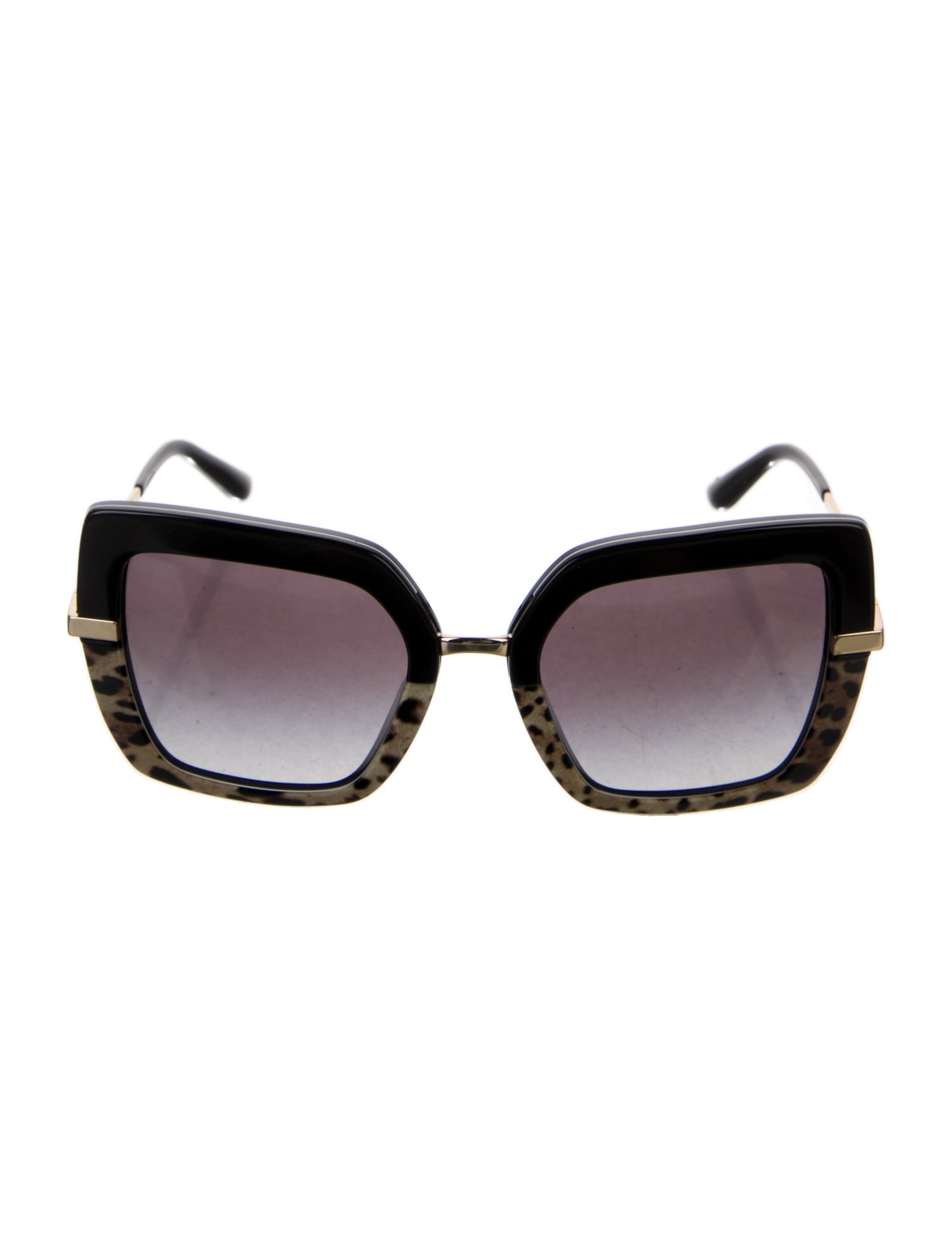 Dolce & Gabbana Square Gradient Sunglasses
