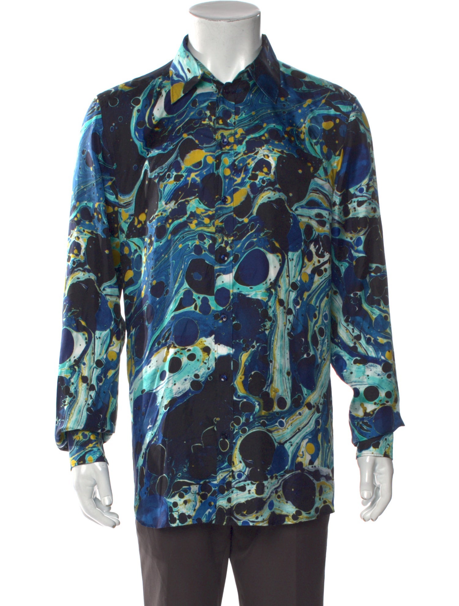 Dolce & Gabbana Silk Printed Shirt