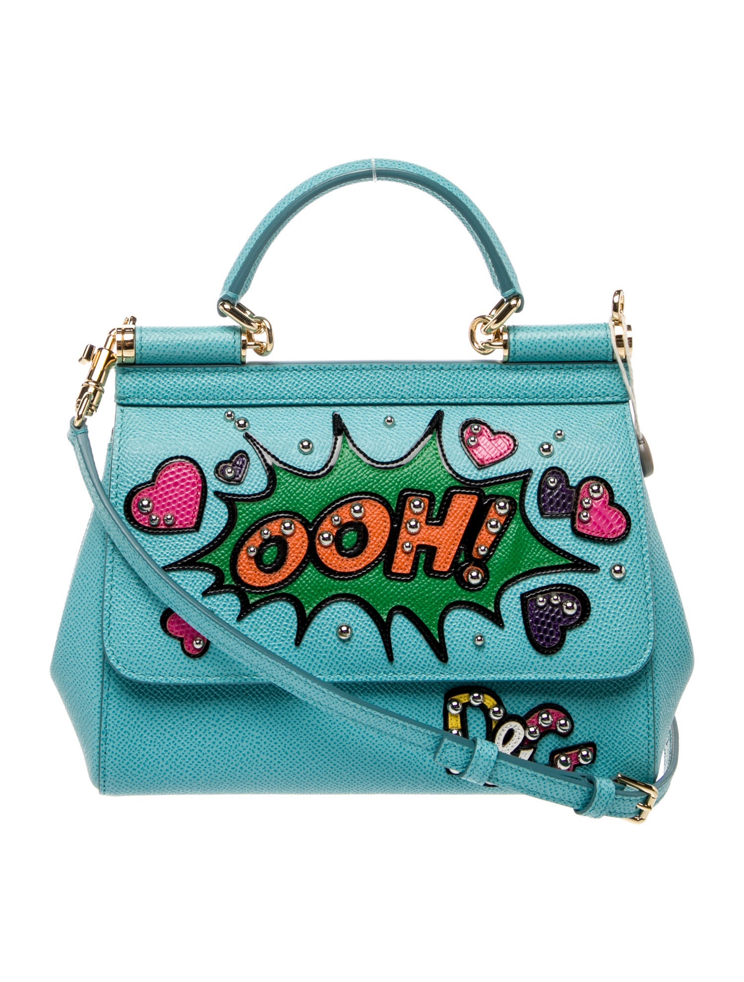 Dolce & Gabbana Leather Sicily Small w/ Tags