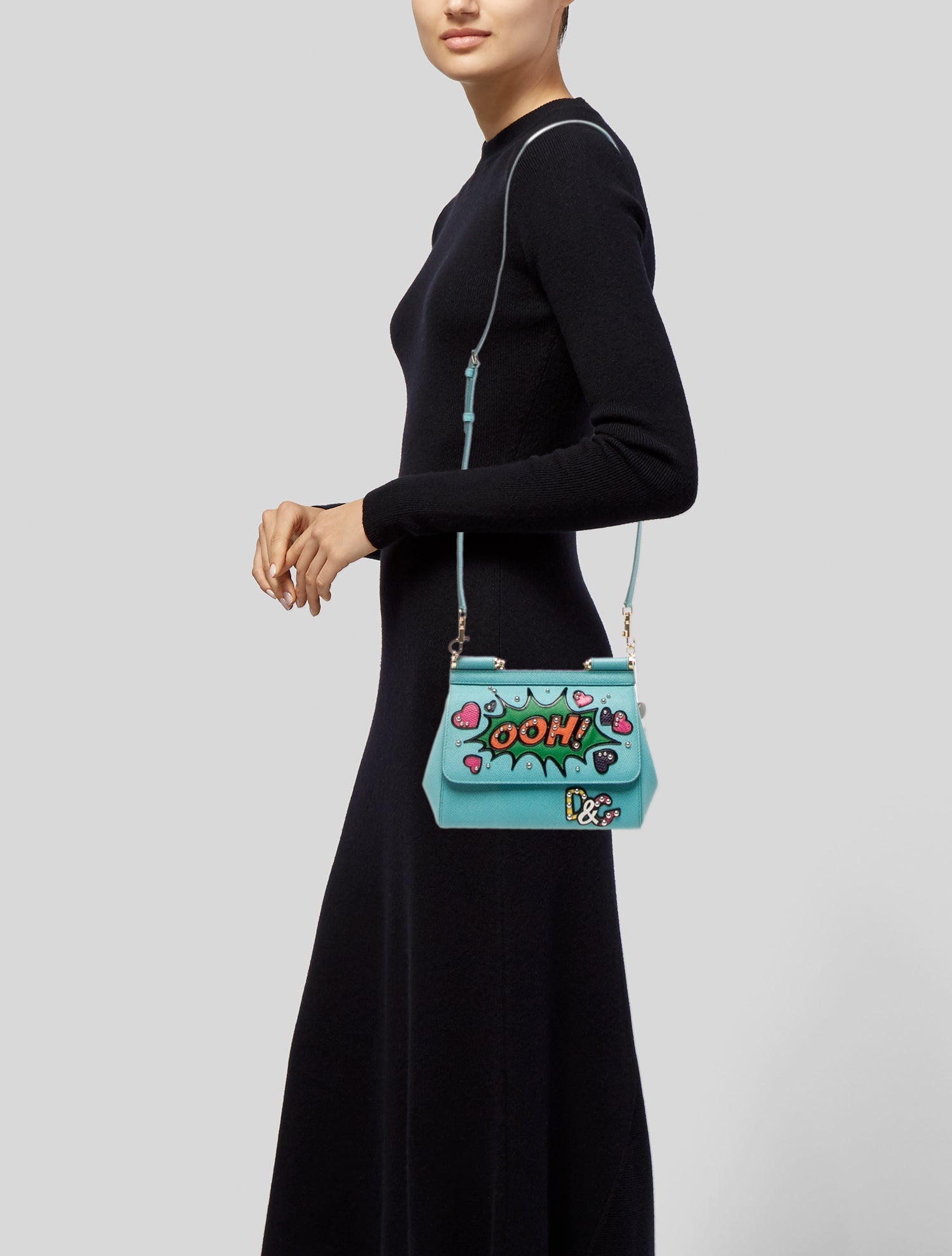 Dolce & Gabbana Leather Sicily Small w/ Tags