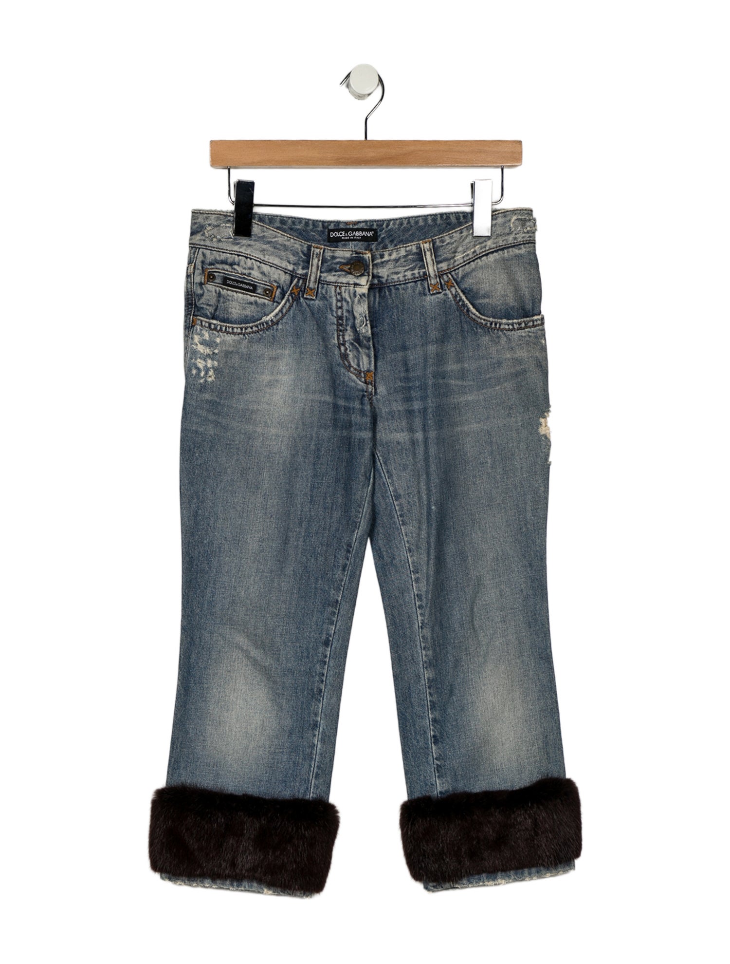 Dolce & Gabbana Late 2000's - Early 2010's Straight Leg Jeans