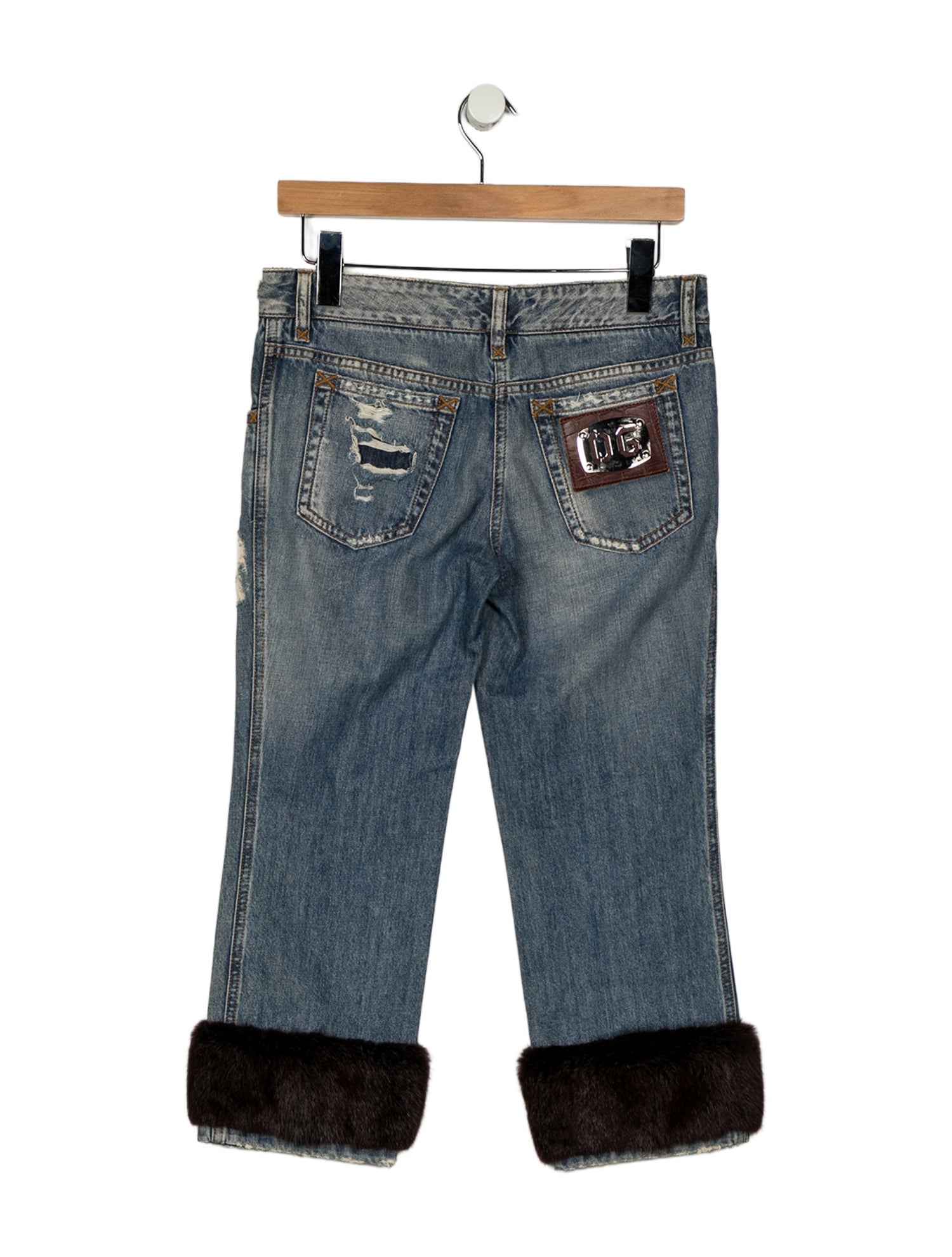 Dolce & Gabbana Late 2000's - Early 2010's Straight Leg Jeans