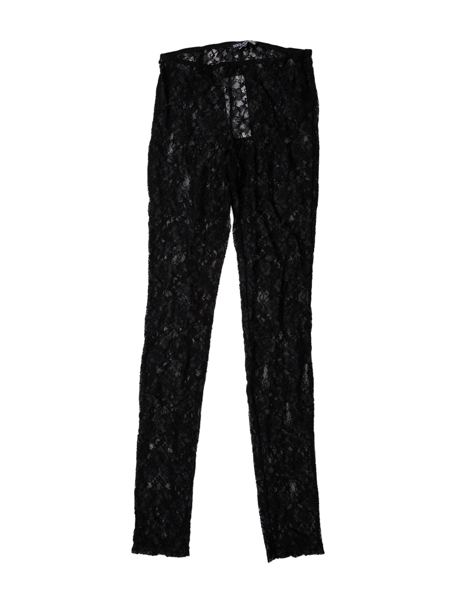 Dolce & Gabbana Womens lace leggings