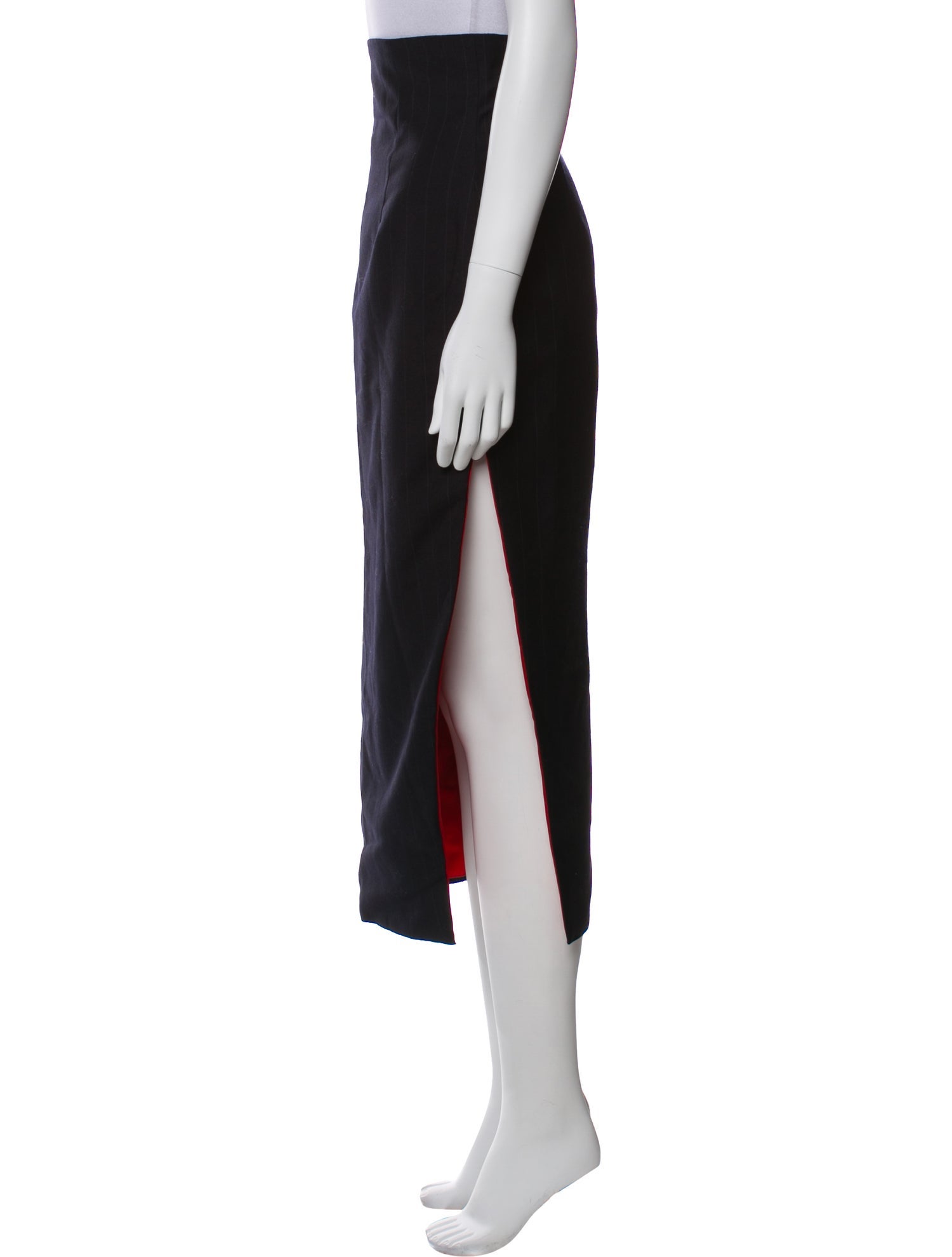 Dolce & Gabbana Wool Midi Length Skirt