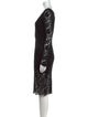 Dolce & Gabbana Lace Pattern Knee-Length Dress