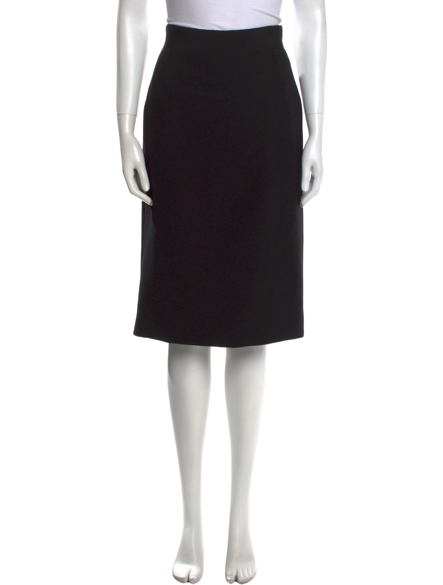Dolce & Gabbana Virgin Wool Knee-Length Skirt