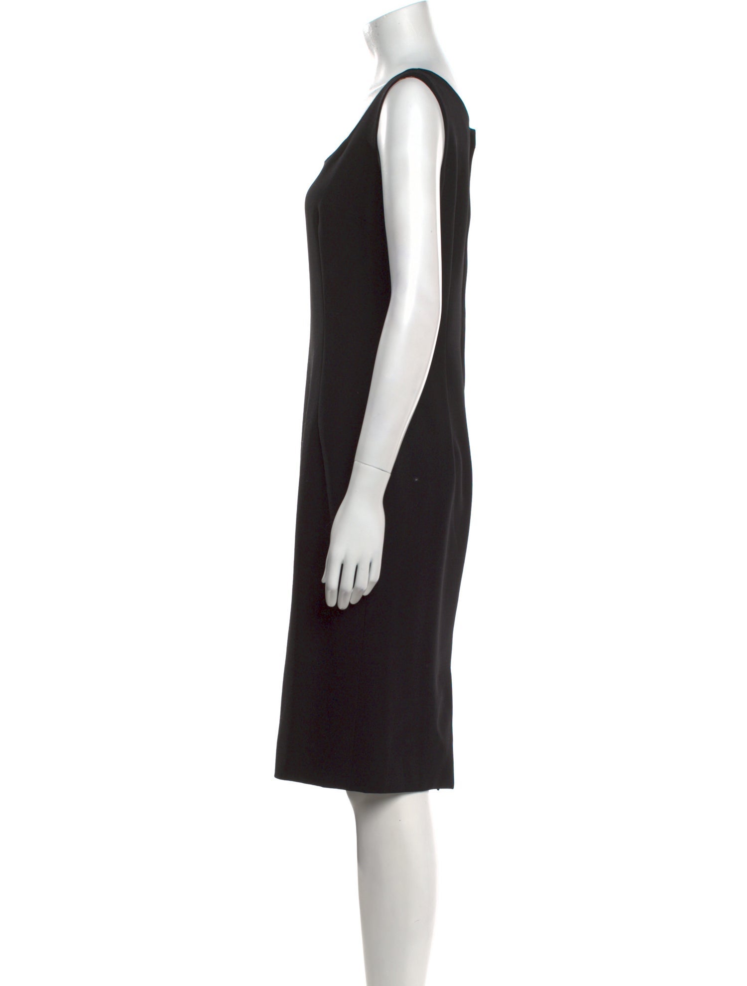 Dolce & Gabbana Virgin Wool Knee-Length Dress