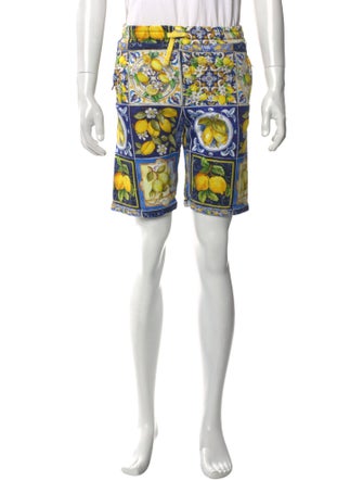 Dolce & Gabbana Floral Print Shorts