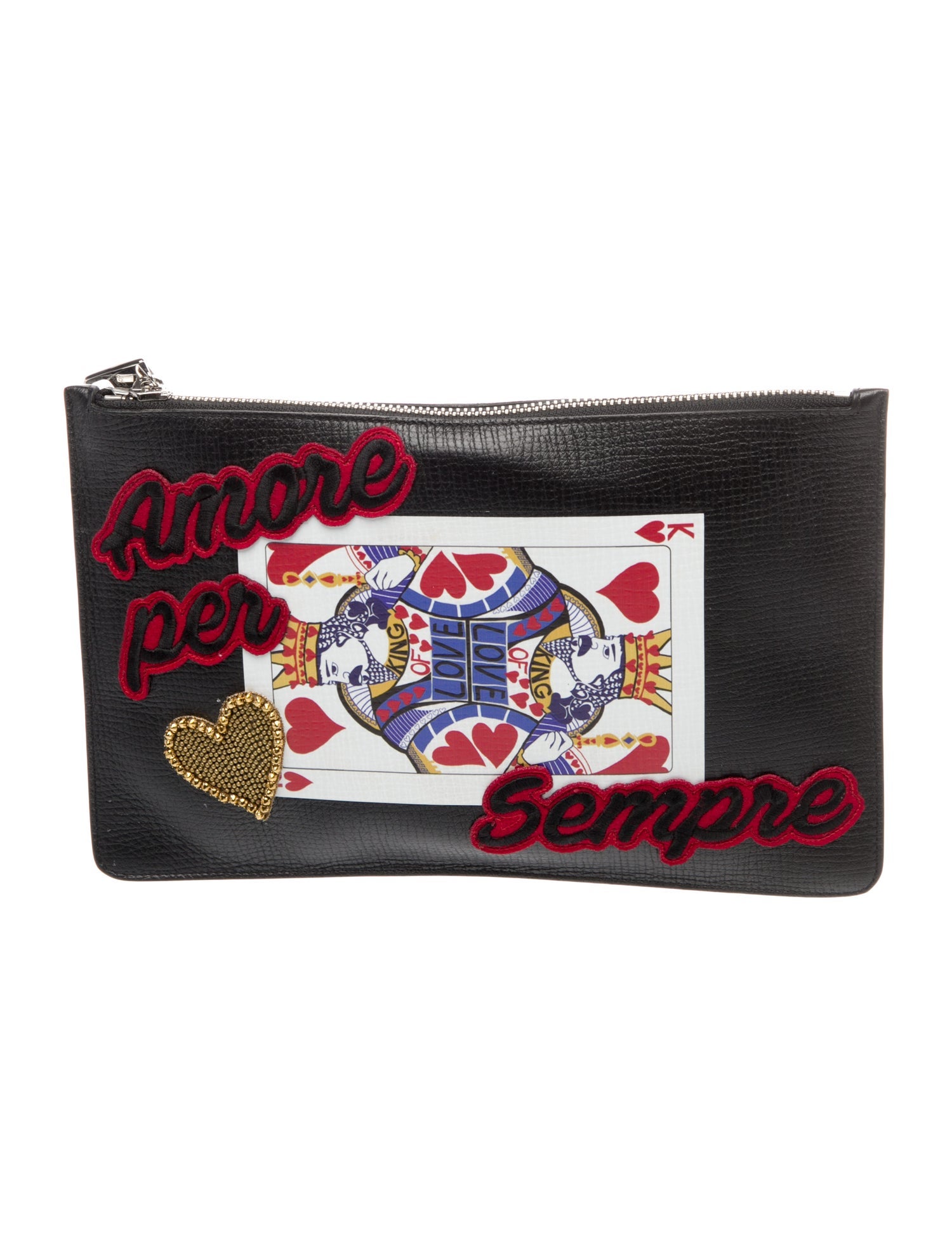 Dolce & Gabbana Leather Clutch