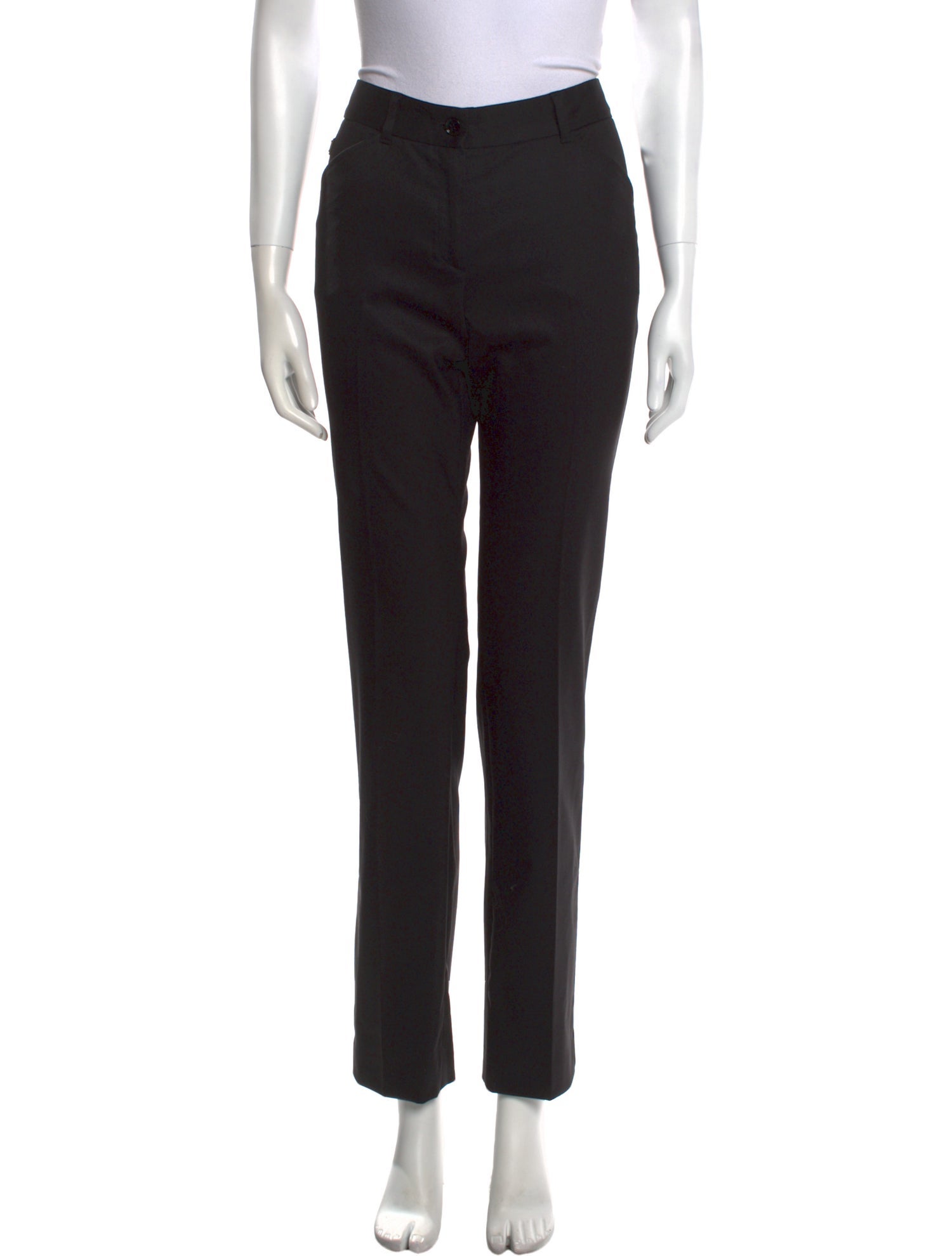 Dolce & Gabbana Virgin Wool Skinny Leg Pants