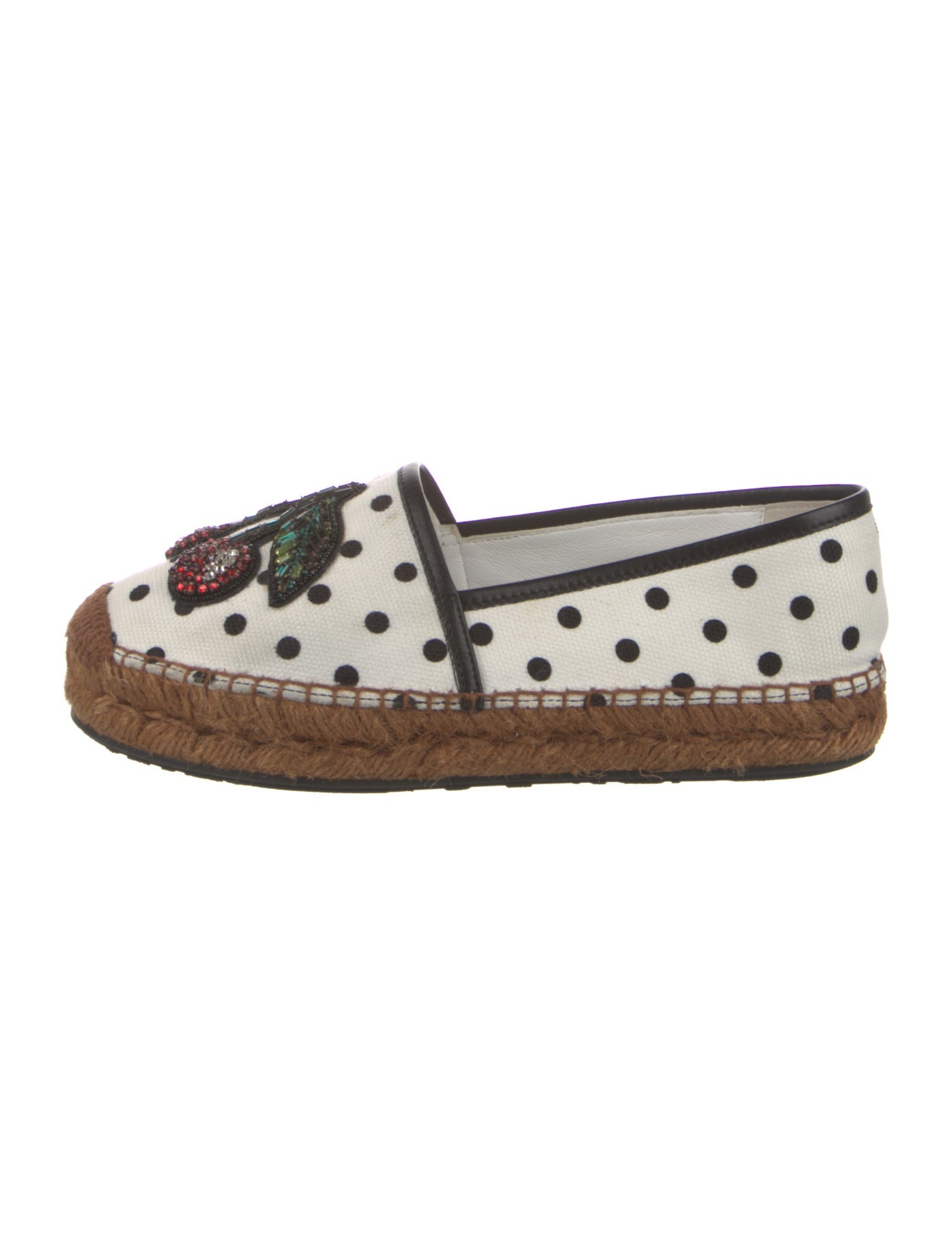 Dolce & Gabbana Canvas Printed Espadrilles