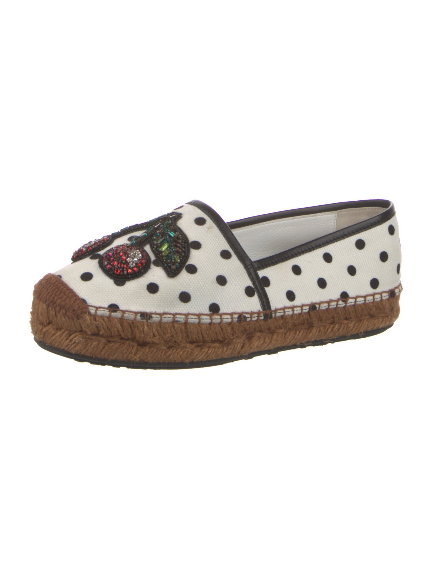 Dolce & Gabbana Canvas Printed Espadrilles