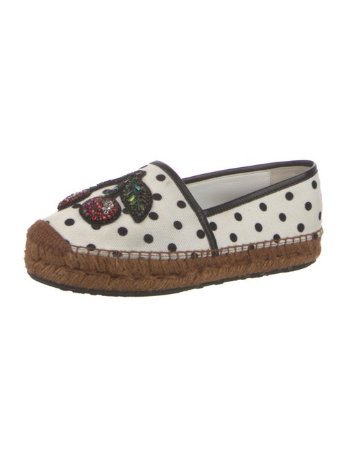 Dolce & Gabbana Canvas Printed Espadrilles