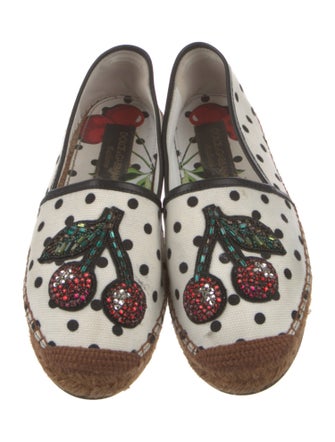 Dolce & Gabbana Canvas Printed Espadrilles