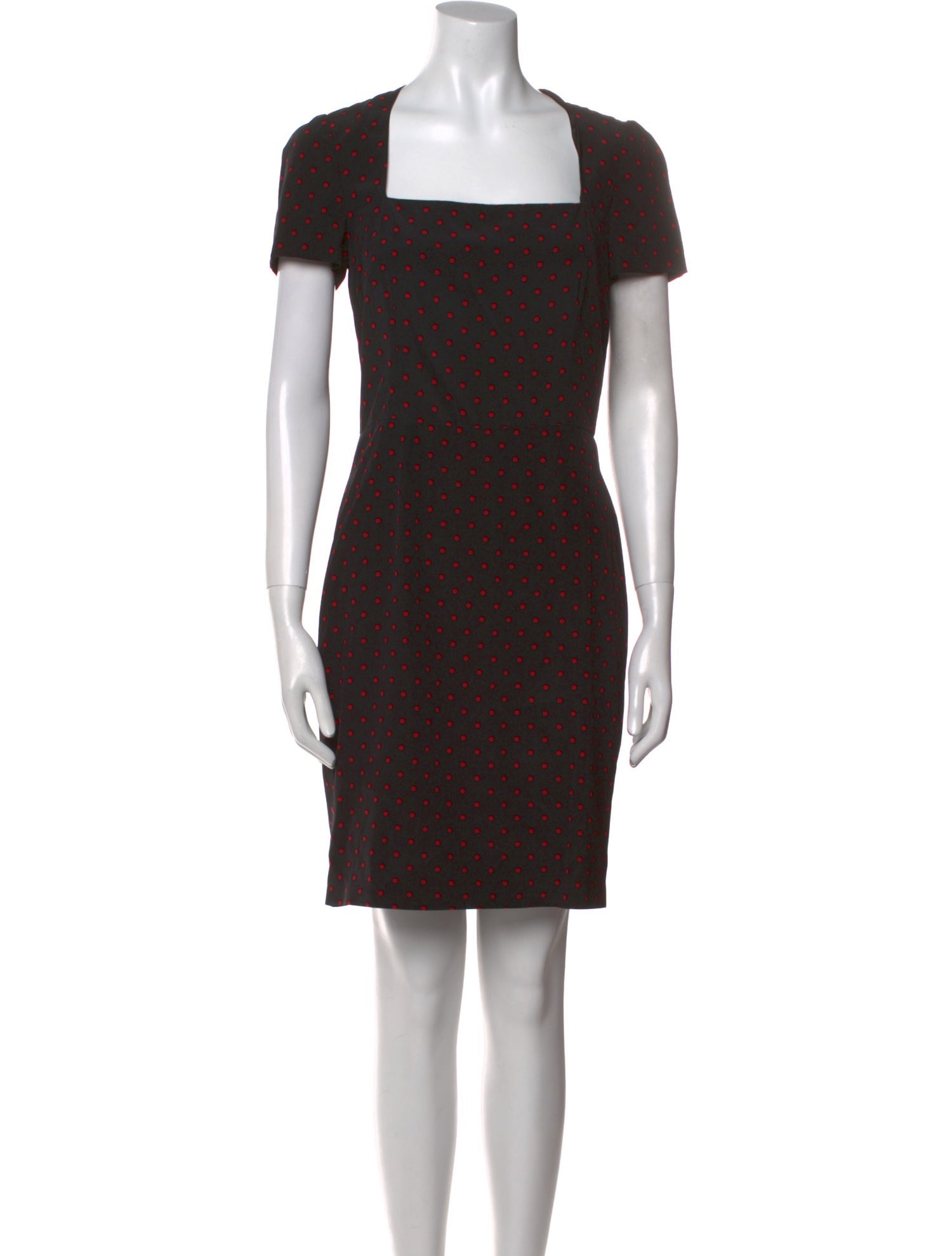 Dolce & Gabbana Silk Knee-Length Dress