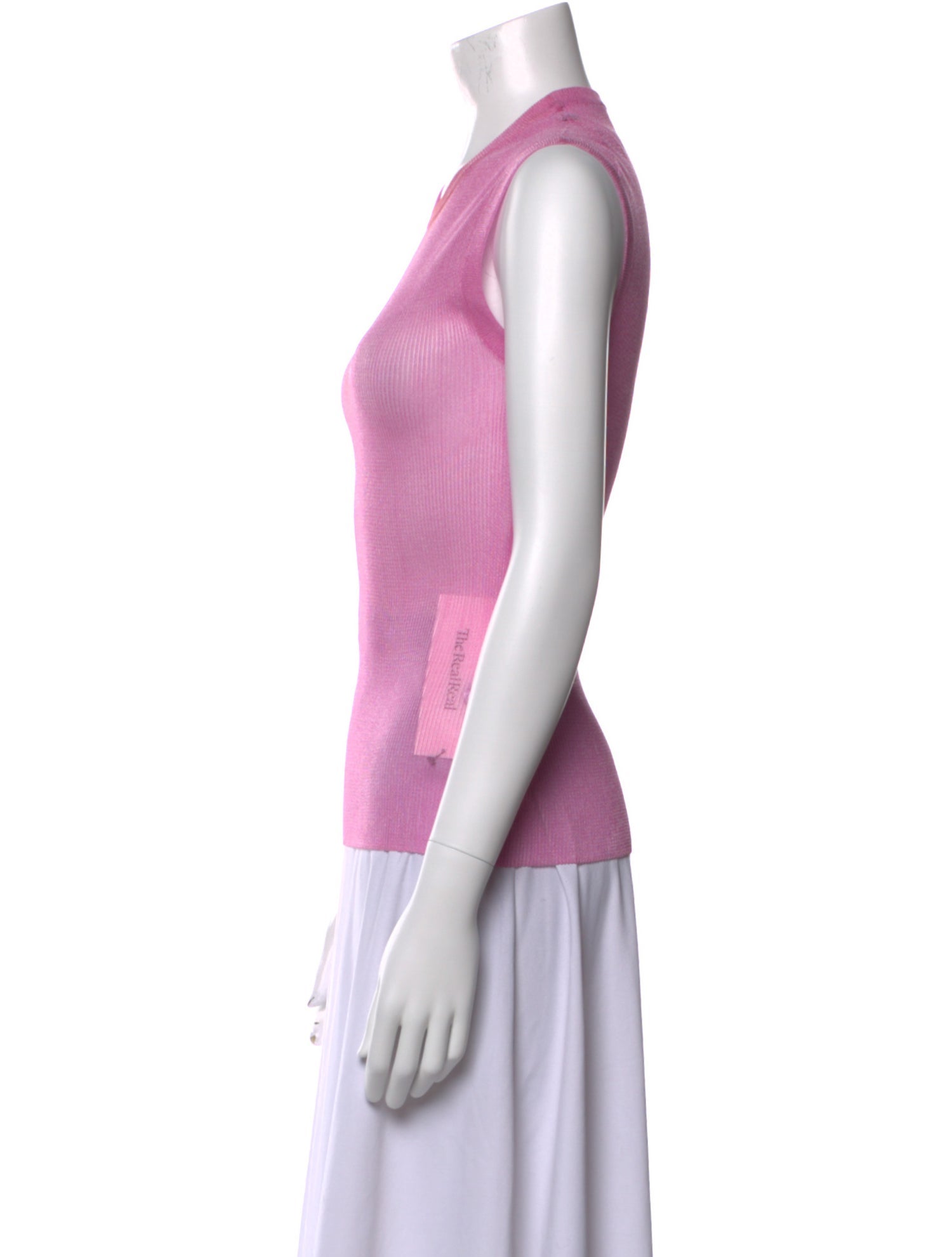 Dolce & Gabbana Crew Neck Sleeveless Top