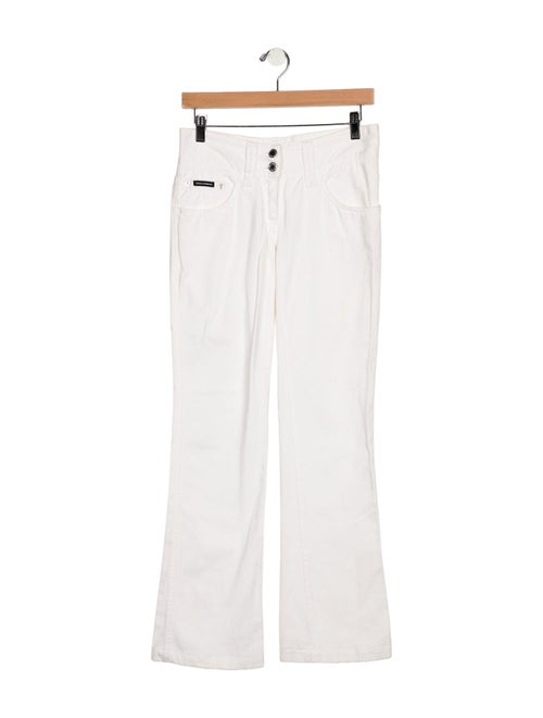 Dolce & Gabbana Low-Rise Wide Leg Jeans