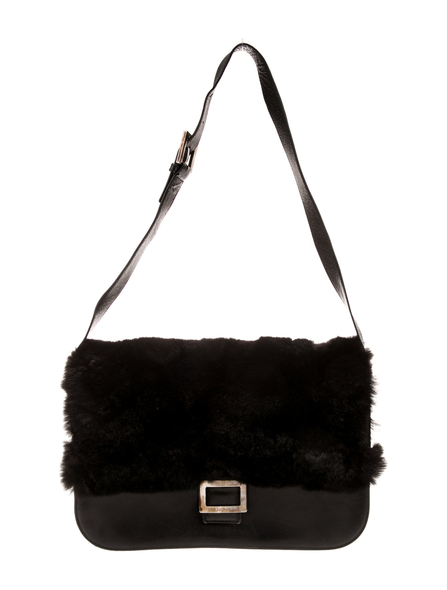 Dolce & Gabbana Leather Shoulder Bag Vintage