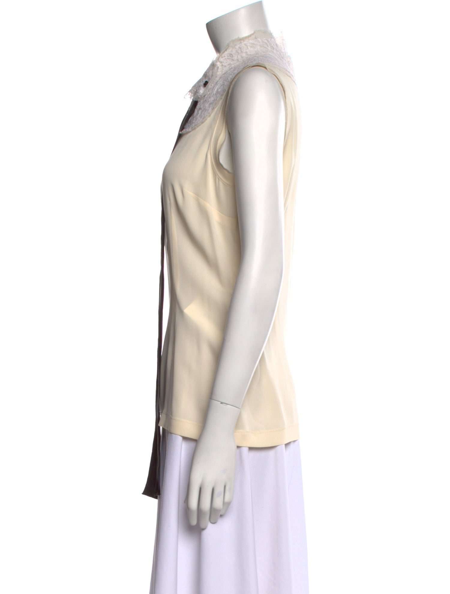 Dolce & Gabbana Silk Short Sleeve Top