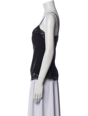 Dolce & Gabbana Lace Trim Embellishment Nightgown