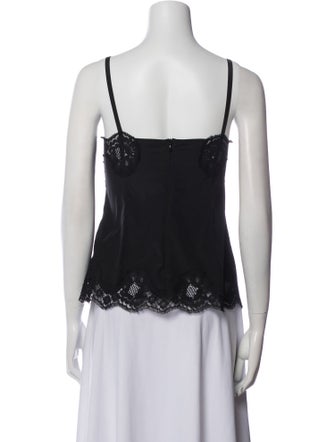 Dolce & Gabbana Lace Trim Embellishment Nightgown