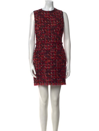 Dolce & Gabbana Tweed Mini Dress