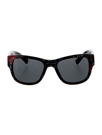 Dolce & Gabbana Wayfarer Tinted Sunglasses
