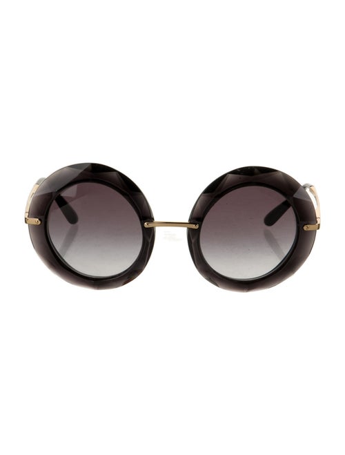 Dolce & Gabbana Oversize Gradient Sunglasses