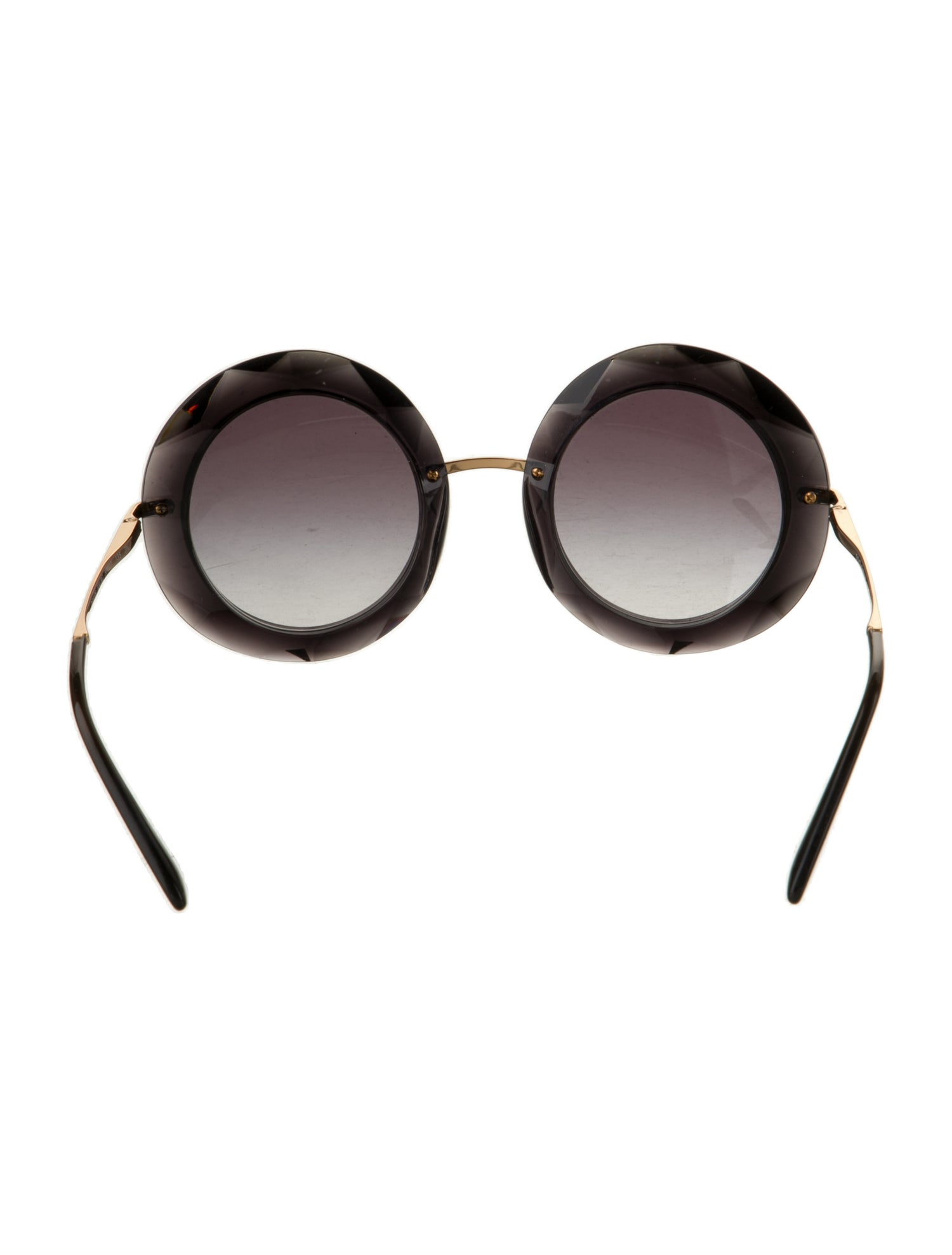 Dolce & Gabbana Oversize Gradient Sunglasses