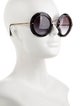 Dolce & Gabbana Oversize Gradient Sunglasses