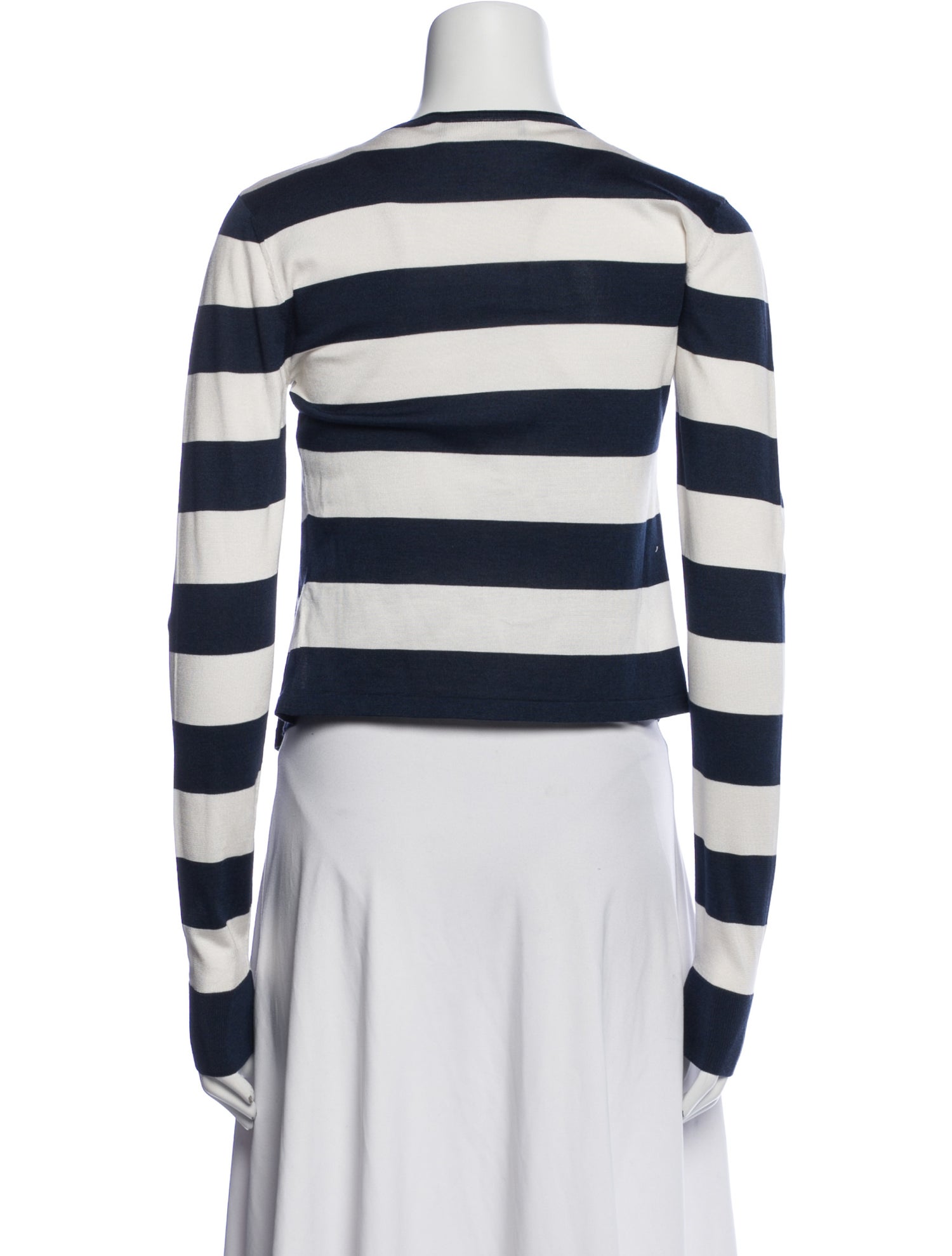 Dolce & Gabbana Silk Striped Sweater