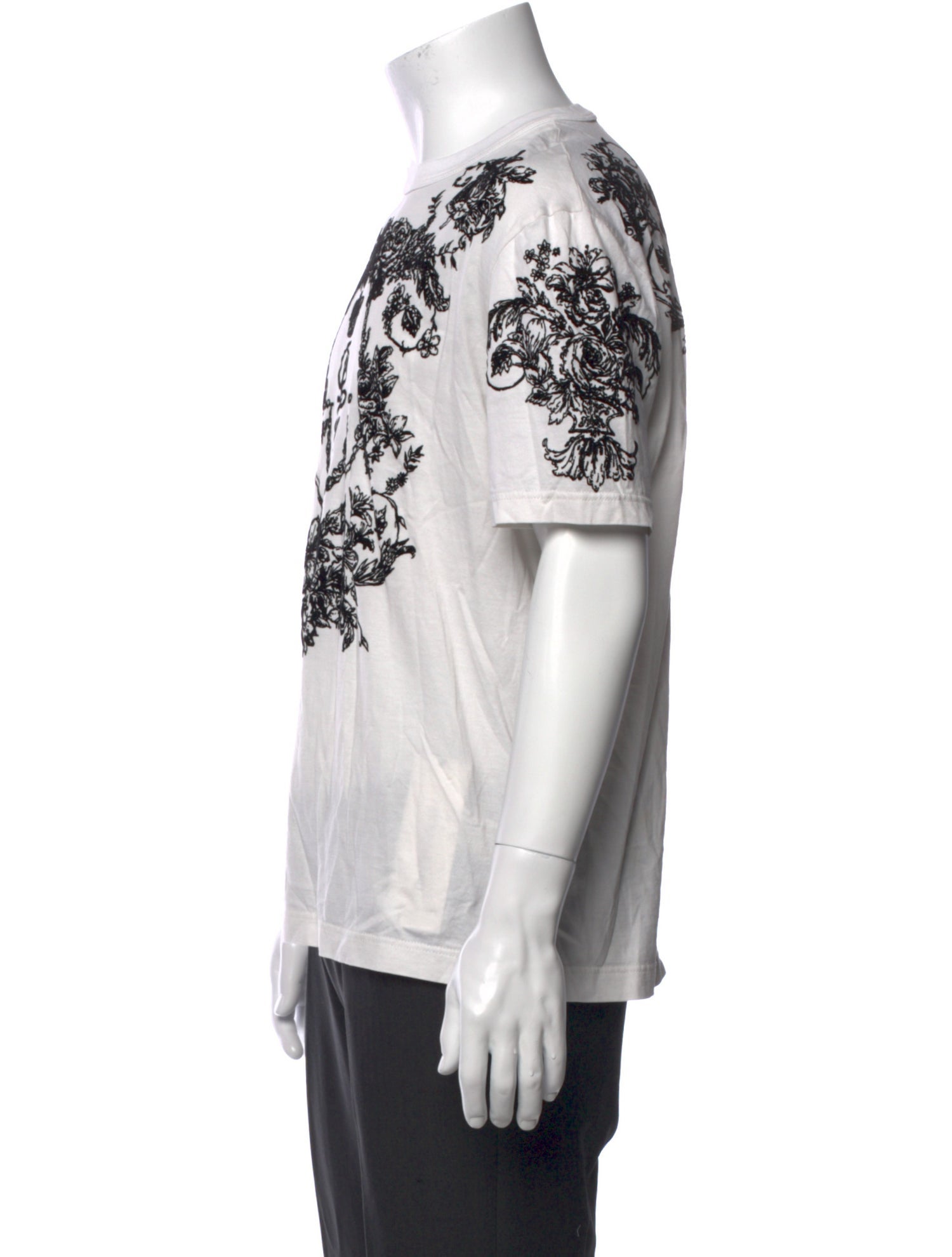 Dolce & Gabbana Graphic Print Crew Neck T-Shirt