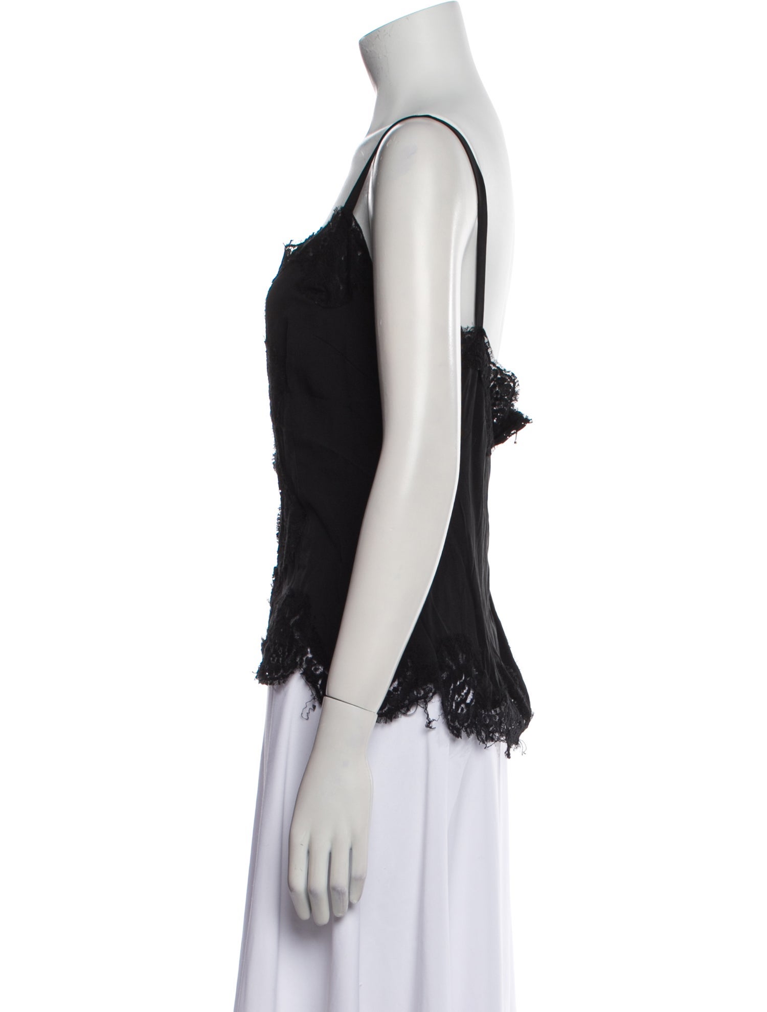 Dolce & Gabbana Square Neckline Sleeveless Top