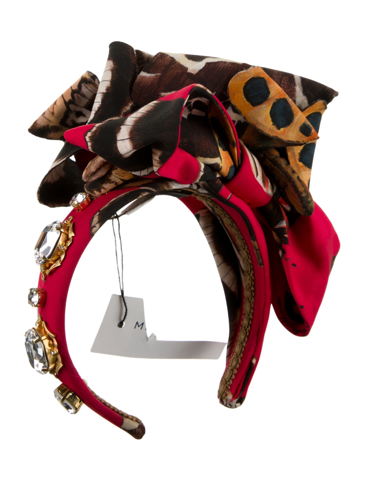 Dolce & Gabbana Crystal Bow Headband