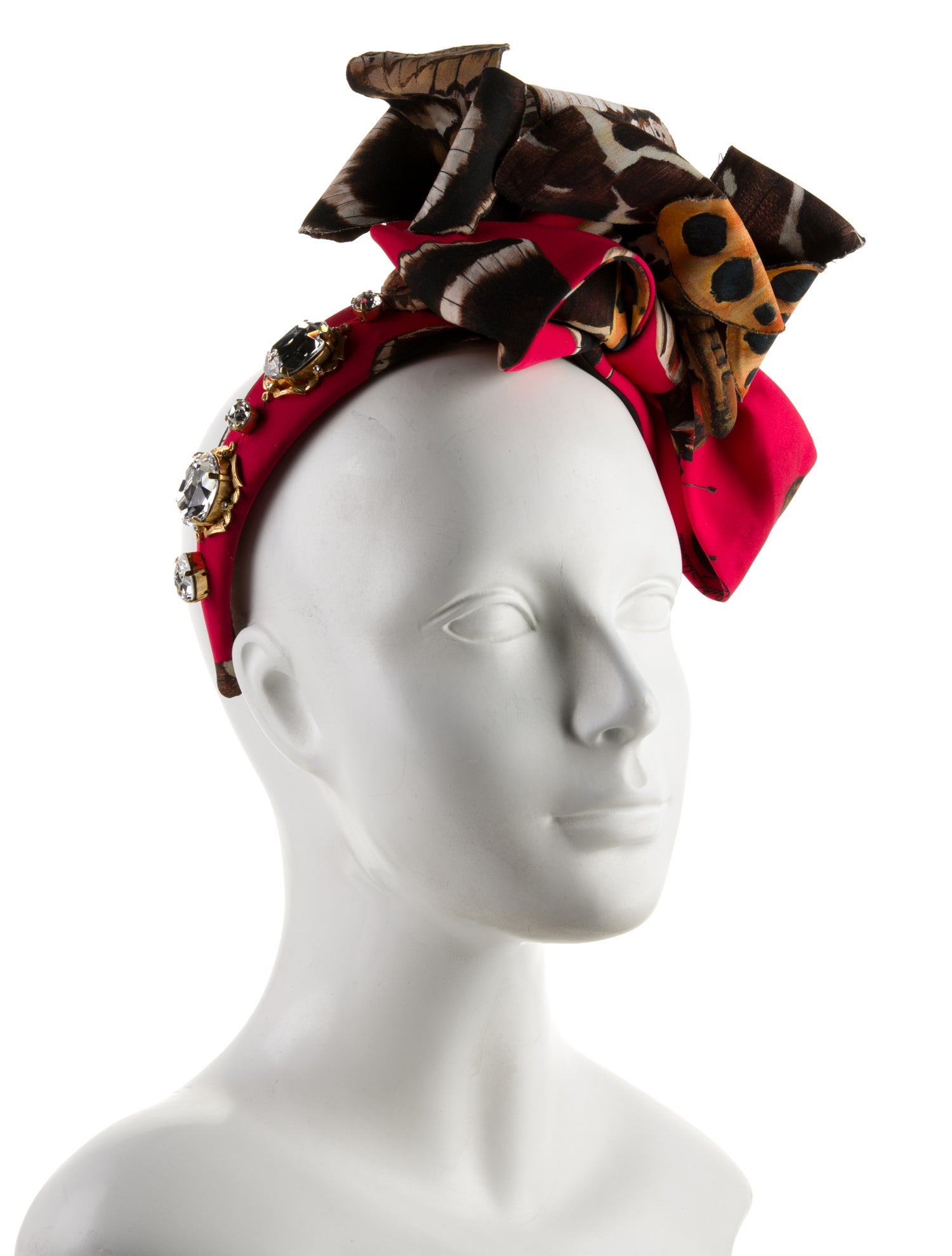 Dolce & Gabbana Crystal Bow Headband