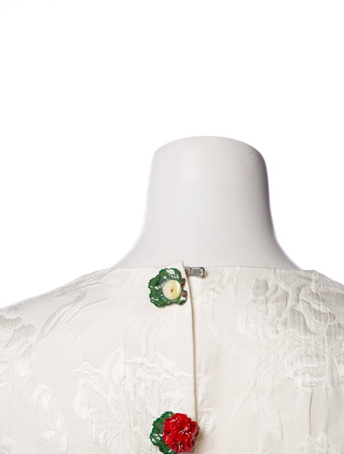 Dolce & Gabbana Lace Pattern Knee-Length Dress