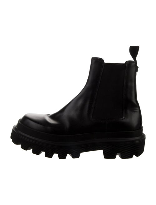 Dolce & Gabbana Leather Chelsea Boots
