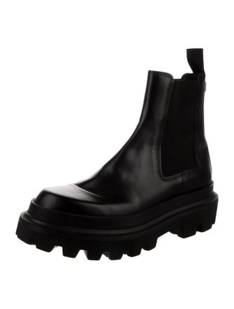 Dolce & Gabbana Leather Chelsea Boots