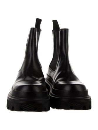 Dolce & Gabbana Leather Chelsea Boots