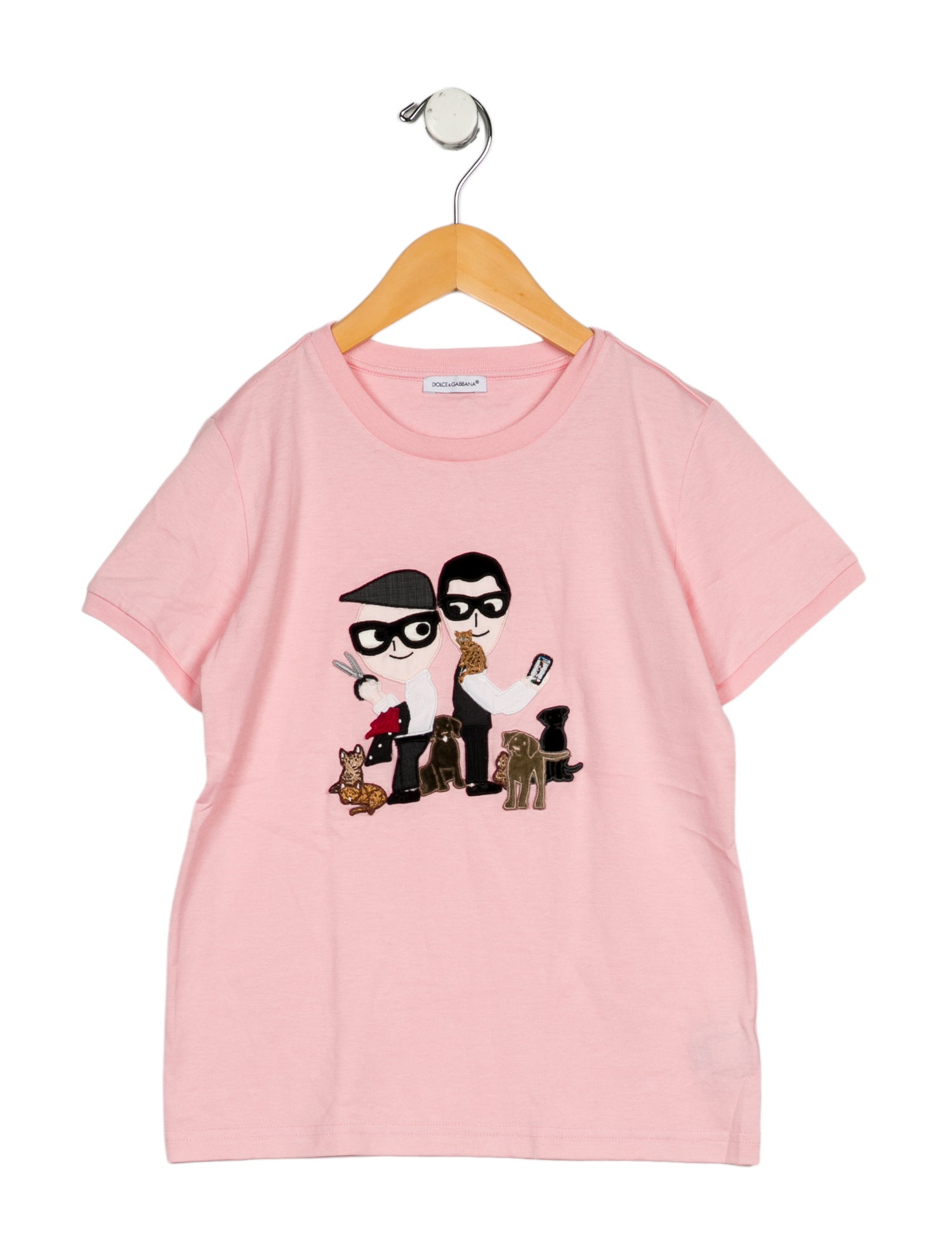 Dolce & Gabbana Kids Girls' short sleeve top