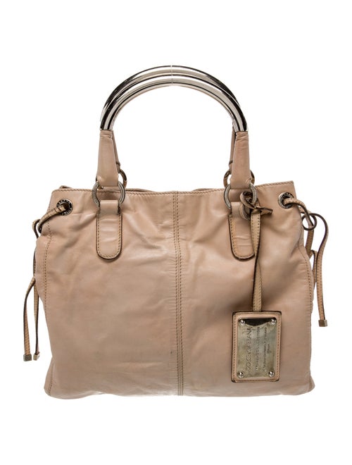 Dolce & Gabbana Leather Top Handle Bag
