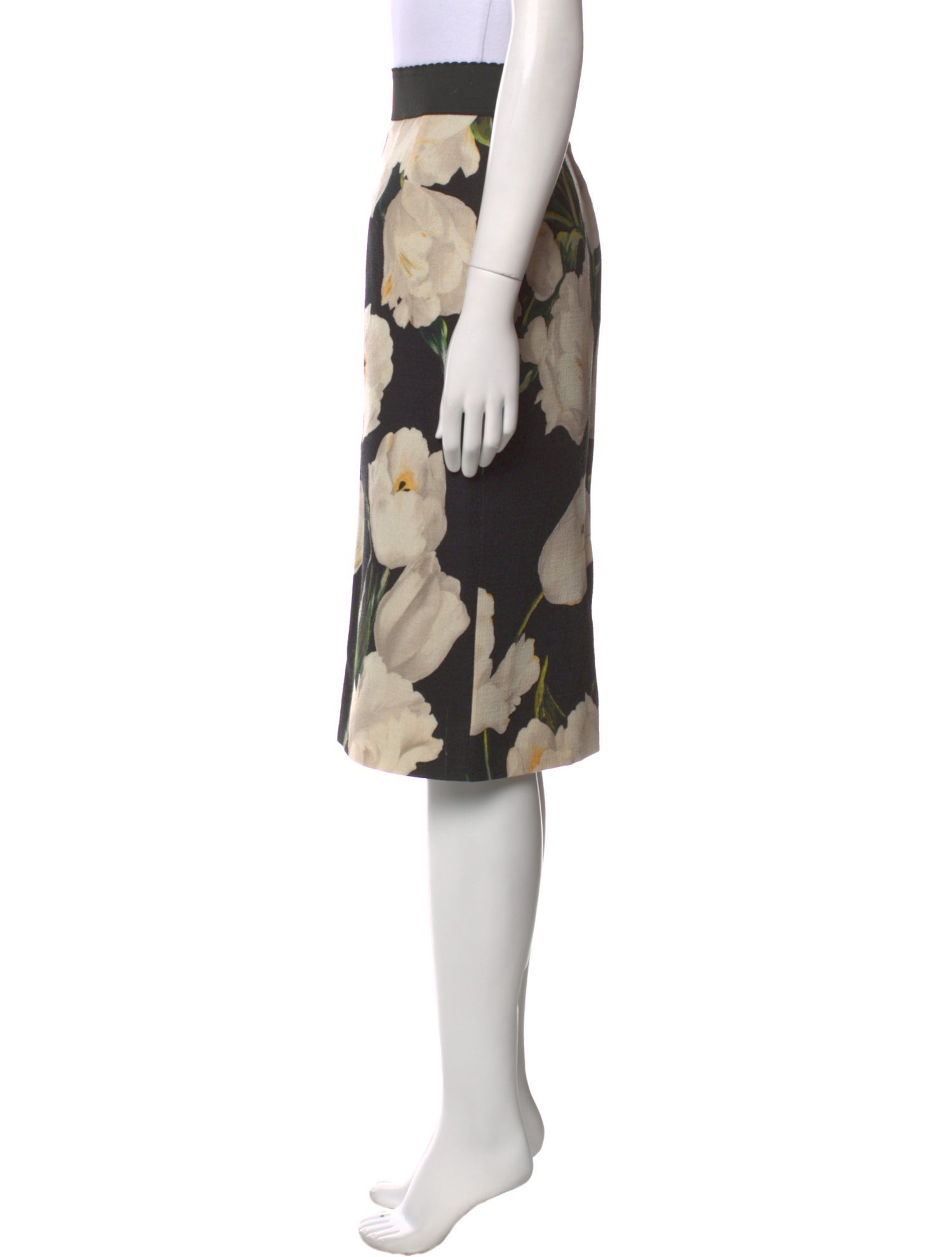 Dolce & Gabbana Wool Knee-Length Skirt