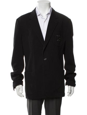 Dolce & Gabbana Embroidered Accent Blazer